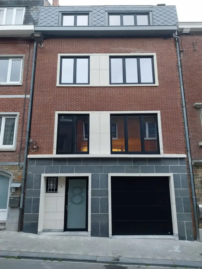 Réalisation Porte de garage sectionnelle | Dimension Menuiserie