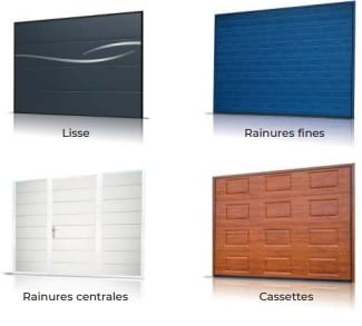 Design portes sectionnelles