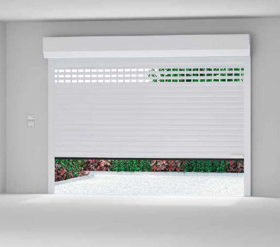 Porte sectionnelle enroulable | Dimension Menuiserie